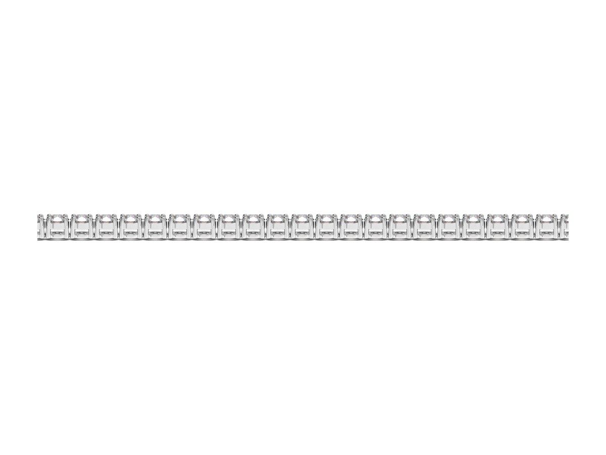 Lab Grown Round Diamond Tennis Bracelet in 14k White Gold (3 cctw F/G  VS2/SI1)