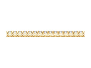 Lab Grown Round Diamond Tennis Bracelet in 14k Yellow Gold (8 cctw F/G  VS2/SI1)
