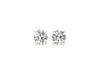 3 cttw Certified IGI Lab Grown Round Diamond Stud Earrings 14k Yellow Gold (G/VS2)