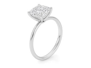 5 Carat Princess Lab Grown IGI G/VS1 Diamond Solitaire Ring in 10K White Gold