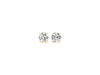 1 cttw Certified IGI Lab Grown Round Diamond Stud Earrings 14k Yellow Gold (G/VS2)