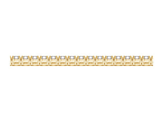 Lab Grown Round Diamond Tennis Bracelet in 14k Yellow Gold (10 cctw F/G  VS2/SI1)