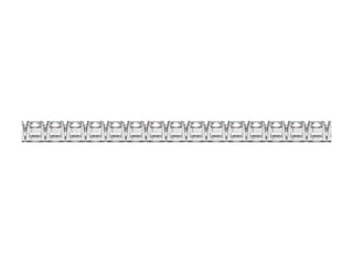 Lab Grown Round Diamond Tennis Bracelet in 14k White Gold (10 cctw F/G  VS2/SI1)