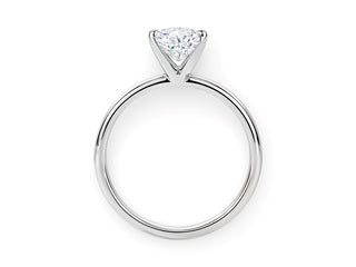 1.50Ct Princess Lab Grown IGI G/VS1 Diamond Ring in 10K White Gold