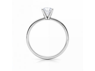 1 1/2 Carat Radiant Lab Grown IGI G/VS1 Diamond Solitaire Ring in 14K White Gold
