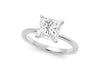 3 Carat Princess Lab Grown IGI G/VS1 Diamond Solitaire Ring in 14K White Gold
