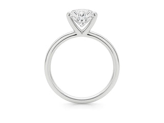 3 Carat Princess Lab Grown IGI G/VS1 Diamond Solitaire Ring in 14K White Gold