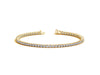 Lab Grown Round Diamond Tennis Bracelet in 14k Yellow Gold (3 cctw F/G  VS2/SI1)