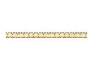 Lab Grown Round Diamond Tennis Bracelet in 14k Yellow Gold (7 cctw F/G  VS2/SI1)