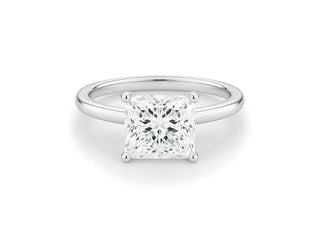 2 Carat Princess Lab Grown IGI G/VS1 Diamond Solitaire Ring in 14K White Gold