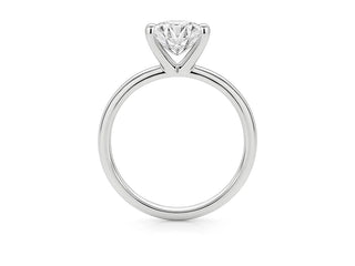 2 Carat Princess Lab Grown IGI G/VS1 Diamond Solitaire Ring in 14K White Gold